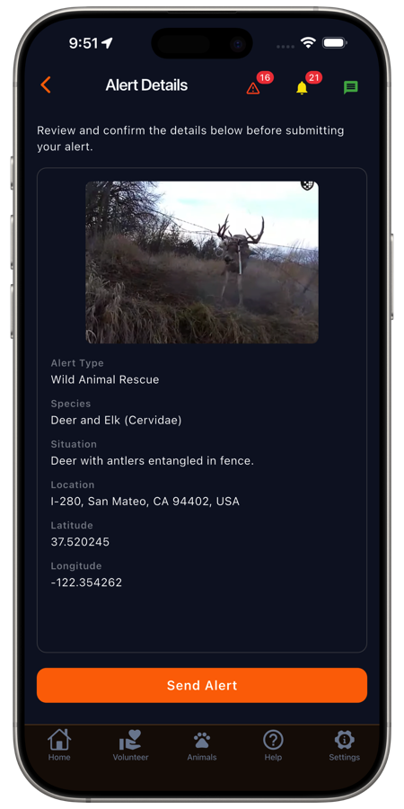 Rescue Alert screenshot 5